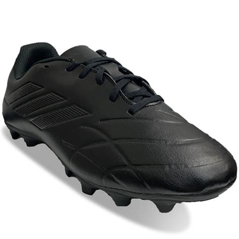 adidas Copa Pure.4 FXG Soccer Cleats (Black/Black).